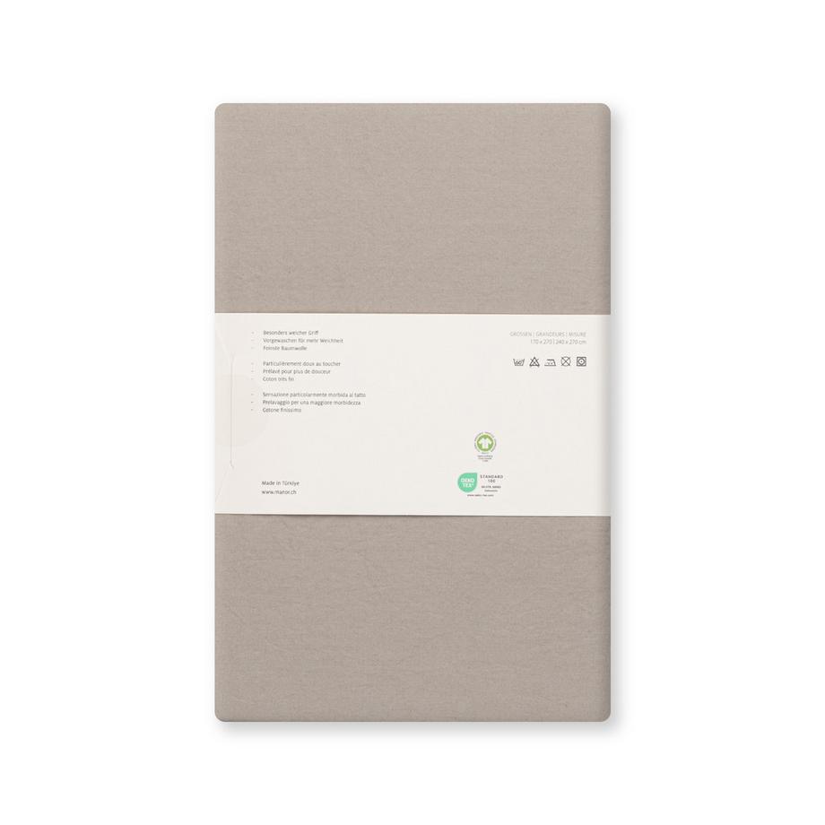 Manor Perkal Washed Drap  