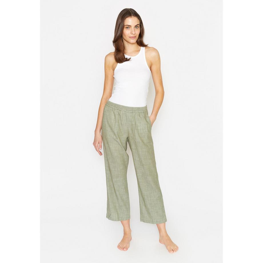 ANGELS Pantalon en tissu longueur 7/8 coupe droite  