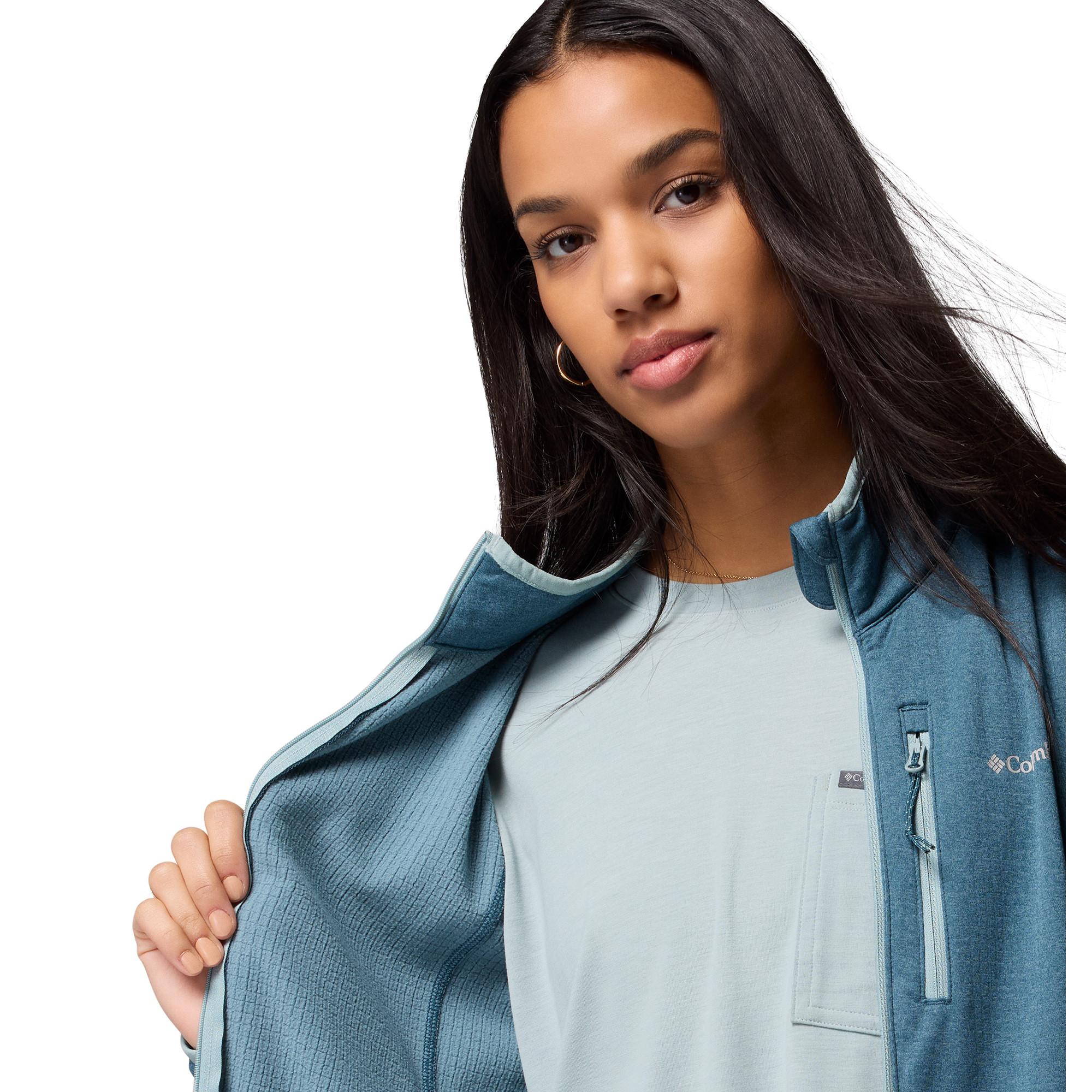 Columbia Essential Hike™ Grid Fleece Full Zip Giacca pile 