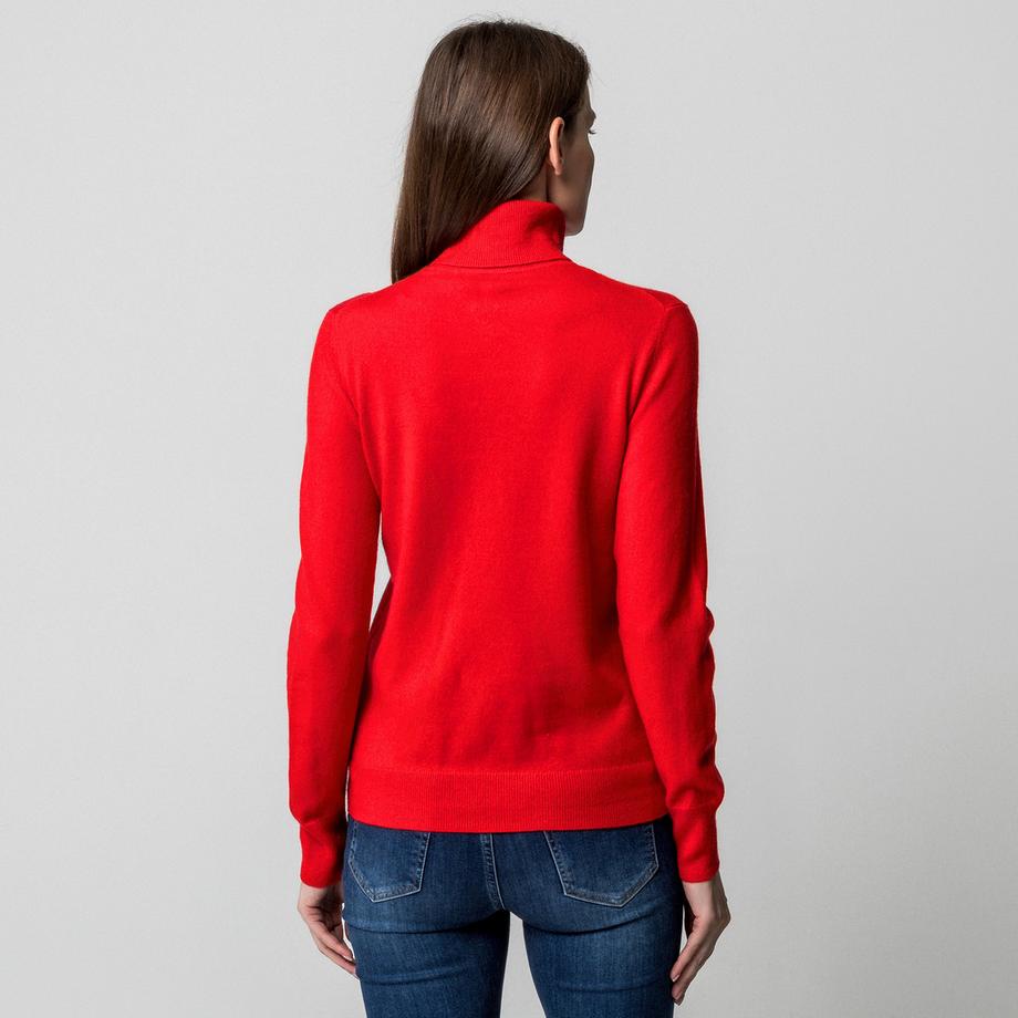 Manor Woman Pull Cachemire Col Roulé  