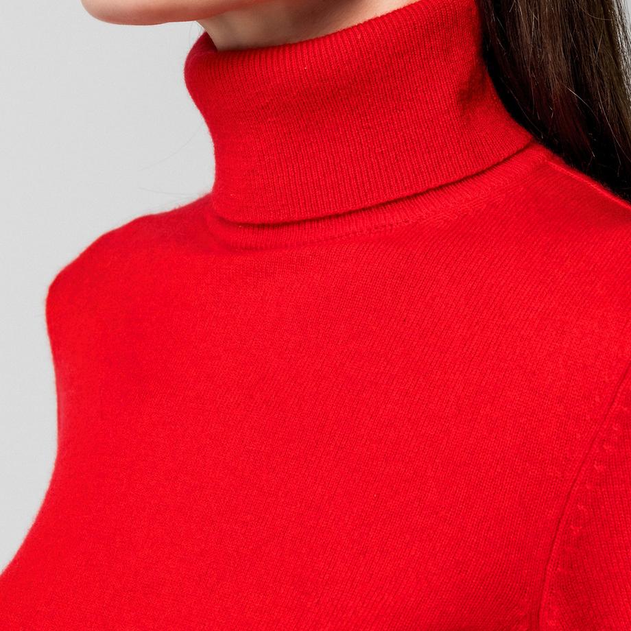 Manor Woman Pull Cachemire Col Roulé  