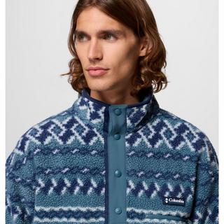 Columbia Helvetia™ II Printed Half Snap Fleece Fleecepullover, Half-Zip 