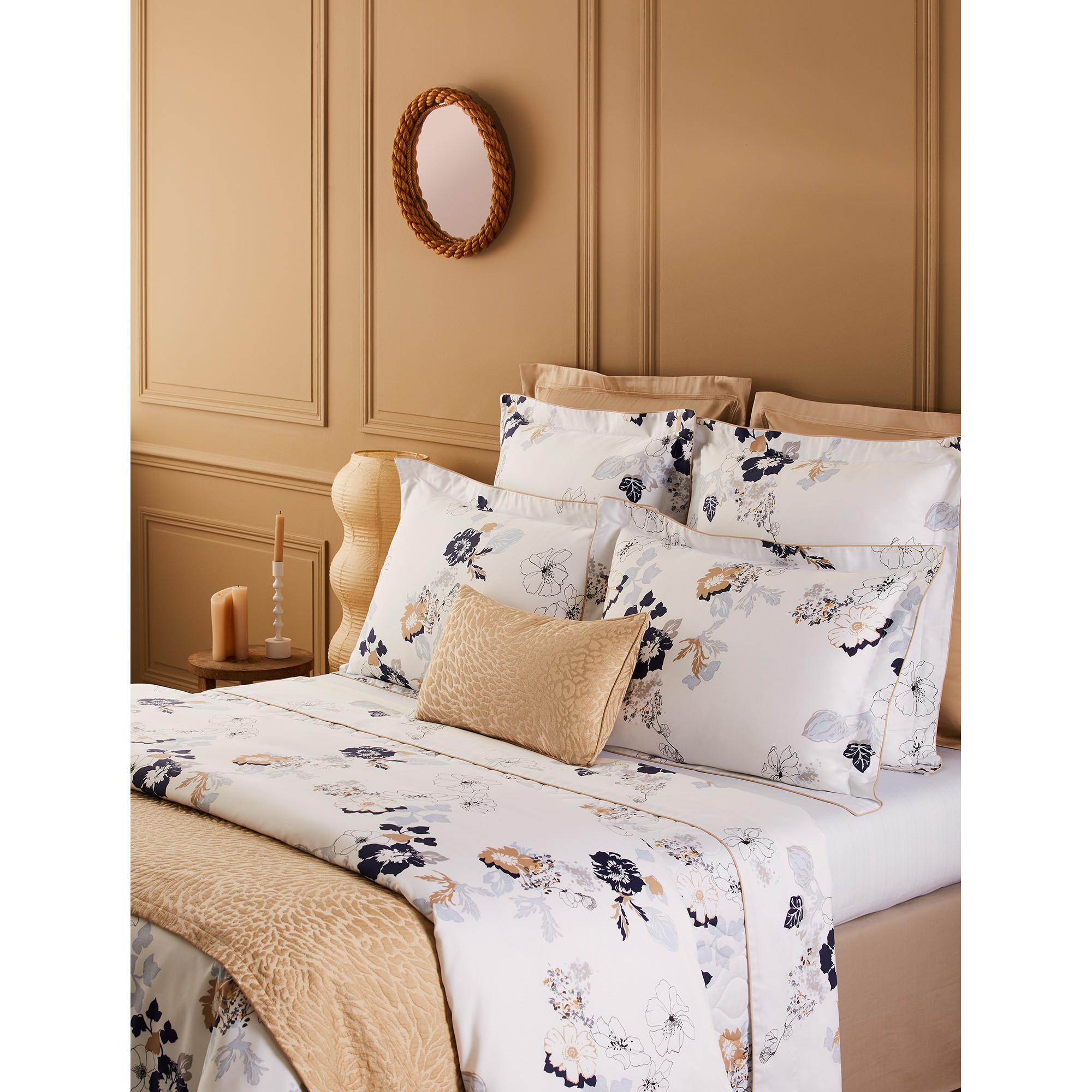 Yves Delorme Eclipses Blumenmuster Kissenbezug  