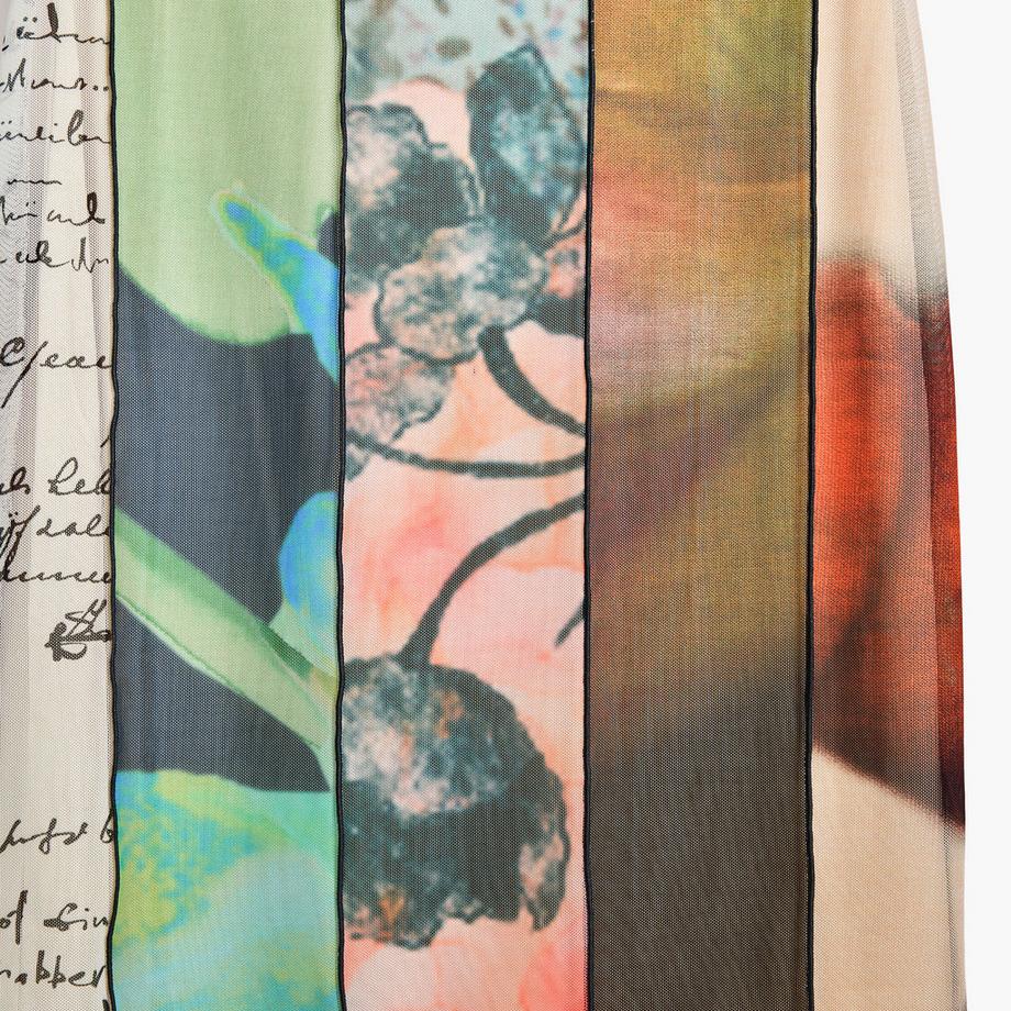 Desigual Ärmelloses bedrucktes Minikleid  