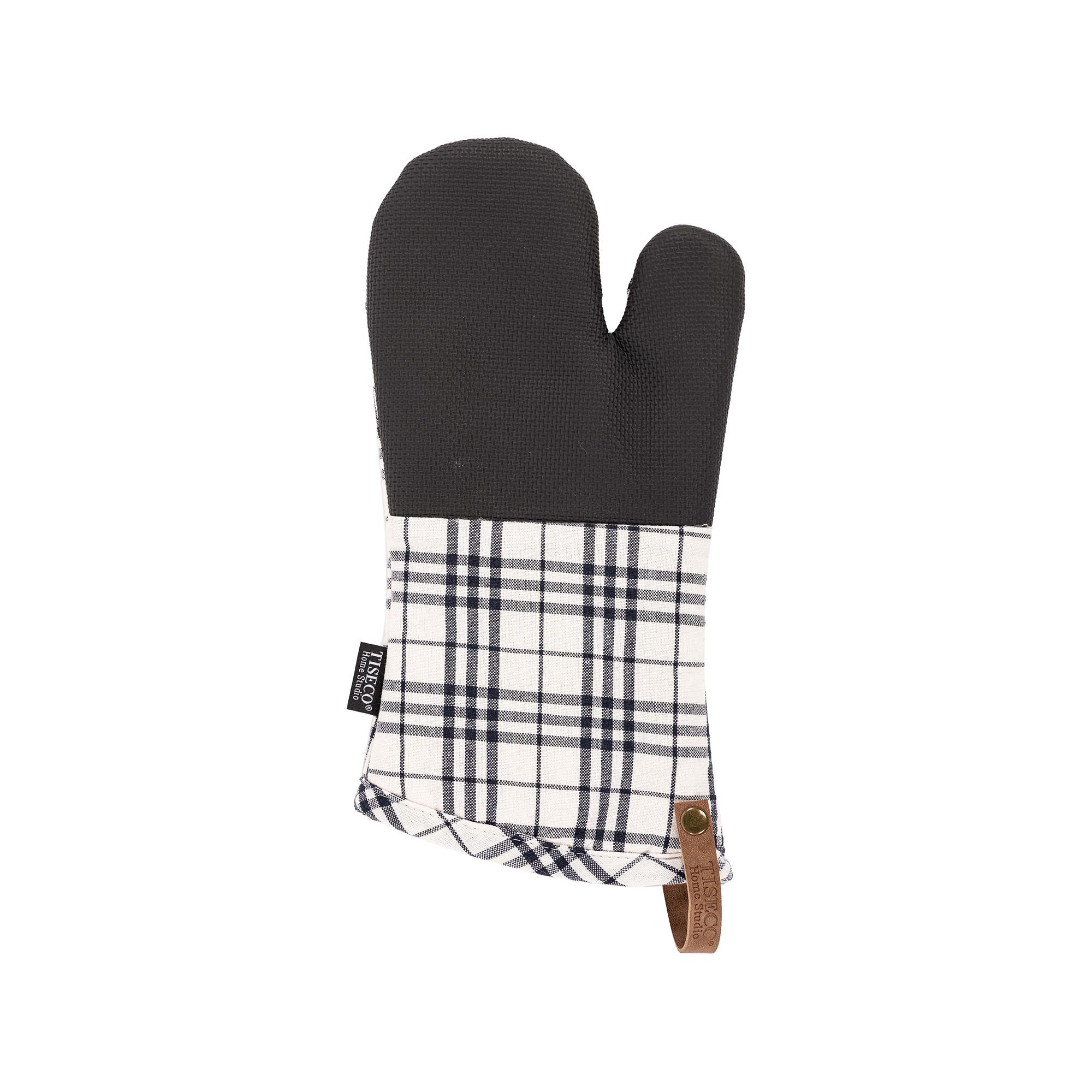 Tiseco Gant de cuisine, 2 pièces SHERLOCK Checker 