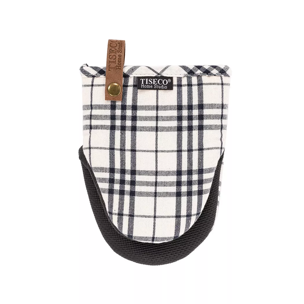 Tiseco Gants de cuisine, 2 pièces, 18cm, Noir 2