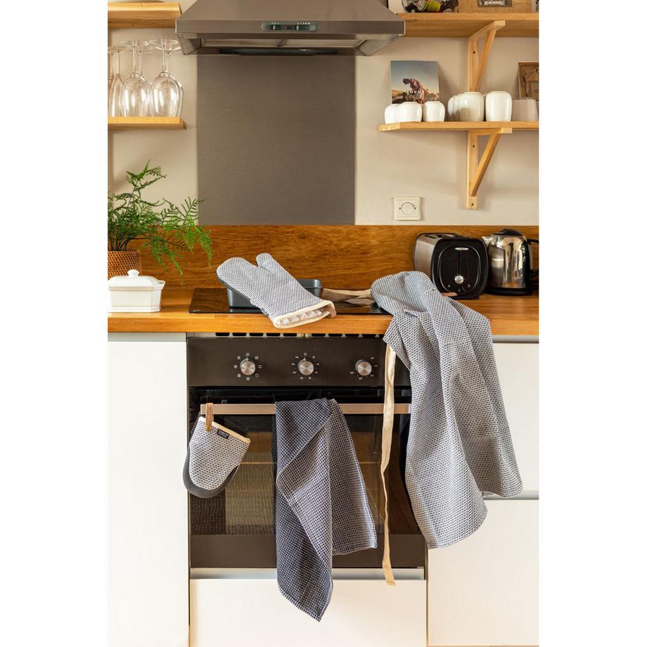 Tiseco Gant de cuisine, 2 pièces SHERLOCK Bricks 