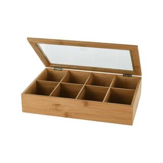 Excellent Houseware Teedose 9 Fächer 