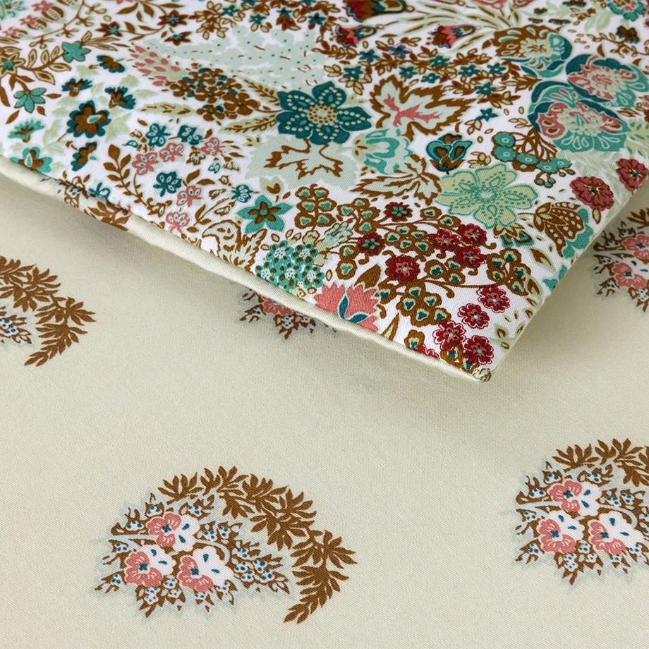 Olivier Desforges Foliedou Housse de couette à motif floral  