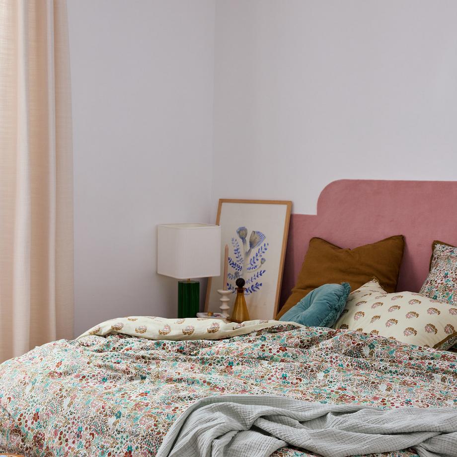 Olivier Desforges Foliedou Housse de couette à motif floral  