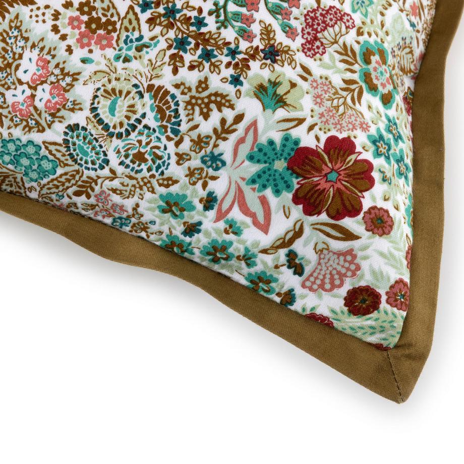 Olivier Desforges Foliedou Taie d'oreiller à motif floral  
