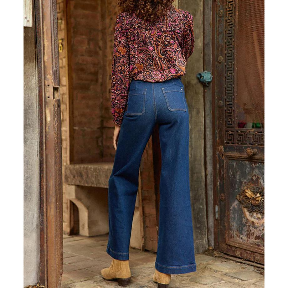 La Petite Etoile Flared High Waist Jeans  