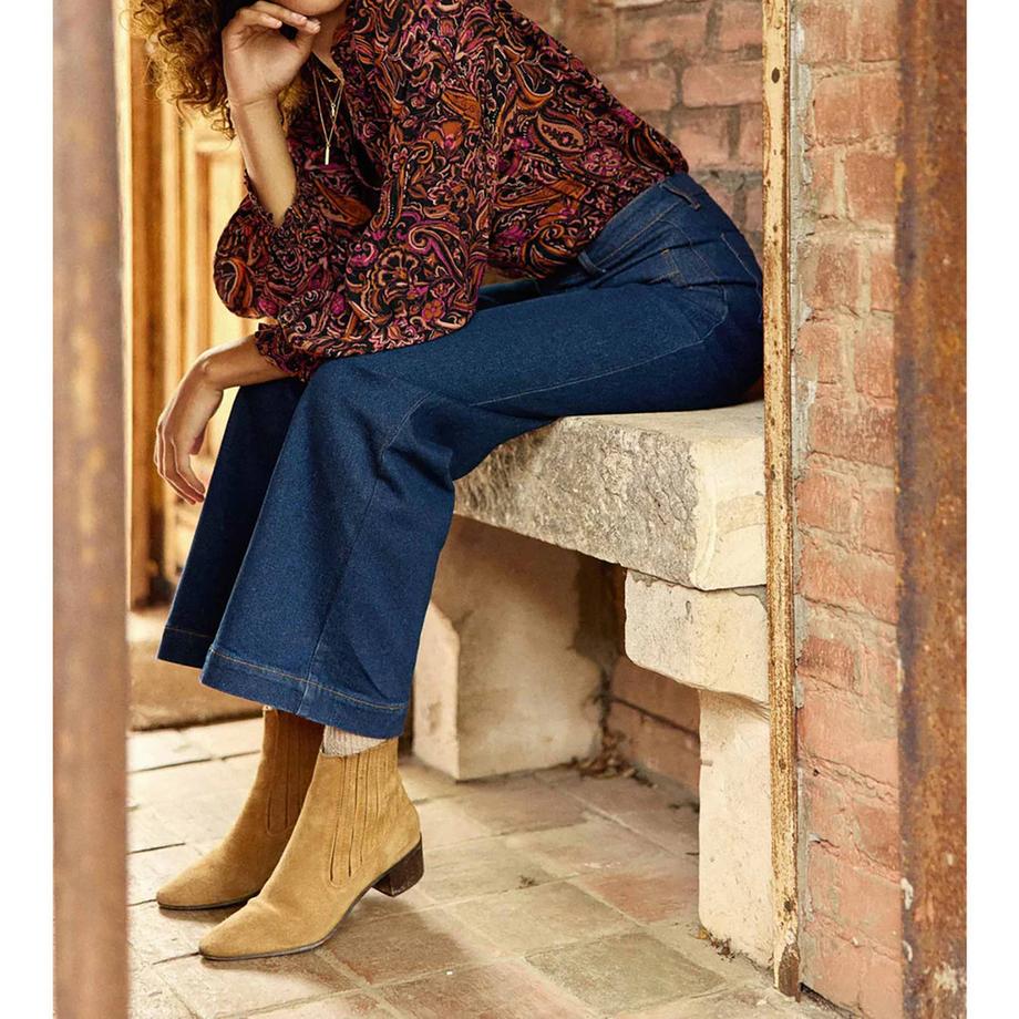 La Petite Etoile Flared High Waist Jeans  