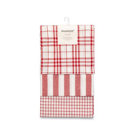 Manor Lot de 3 torchons Cucina 
