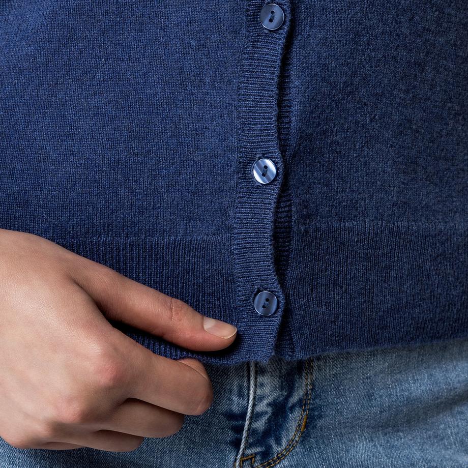 Manor Woman Cardigan in maglia fine  