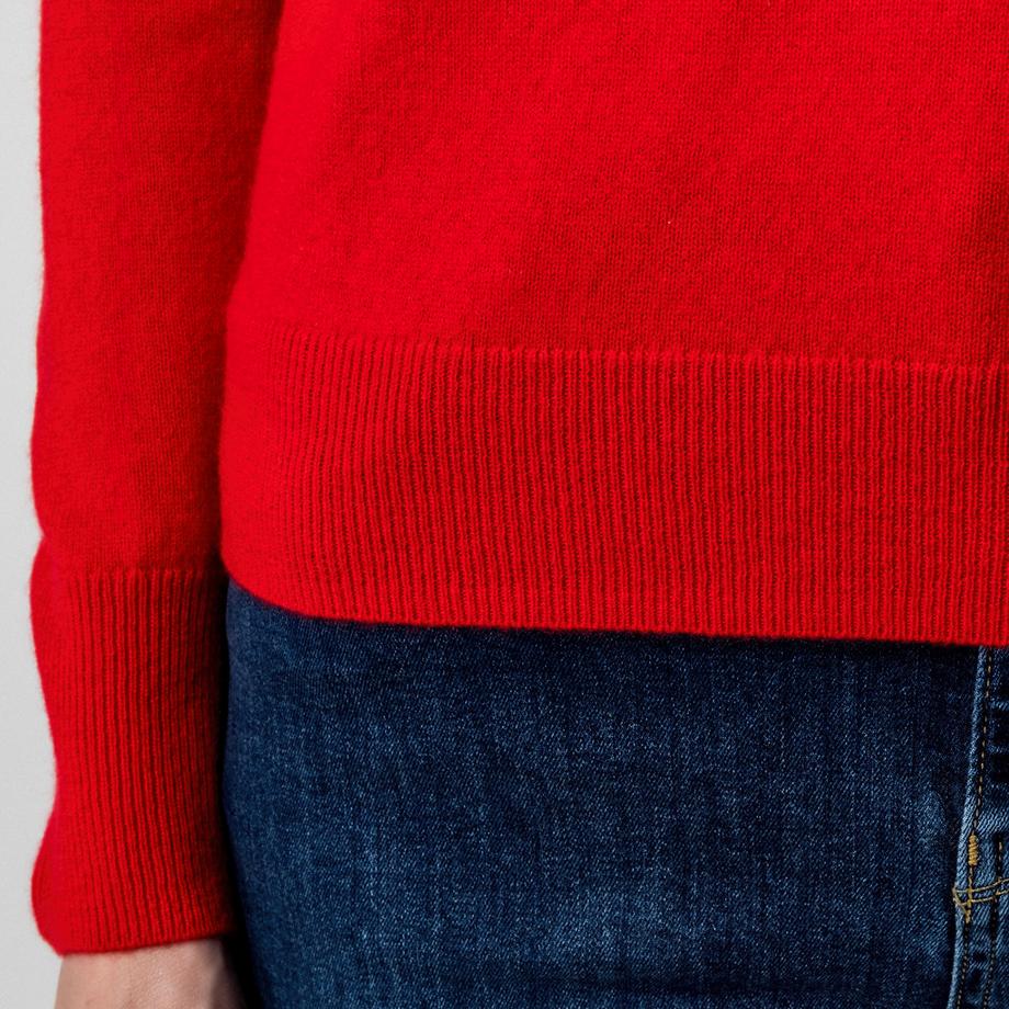 Manor Woman Maglione Cashmere Scollo a V  