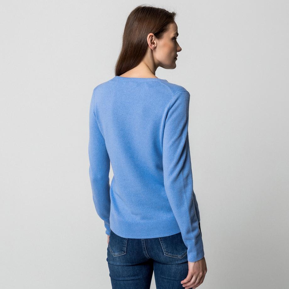 Manor Woman Maglione Cashmere Scollo a V  