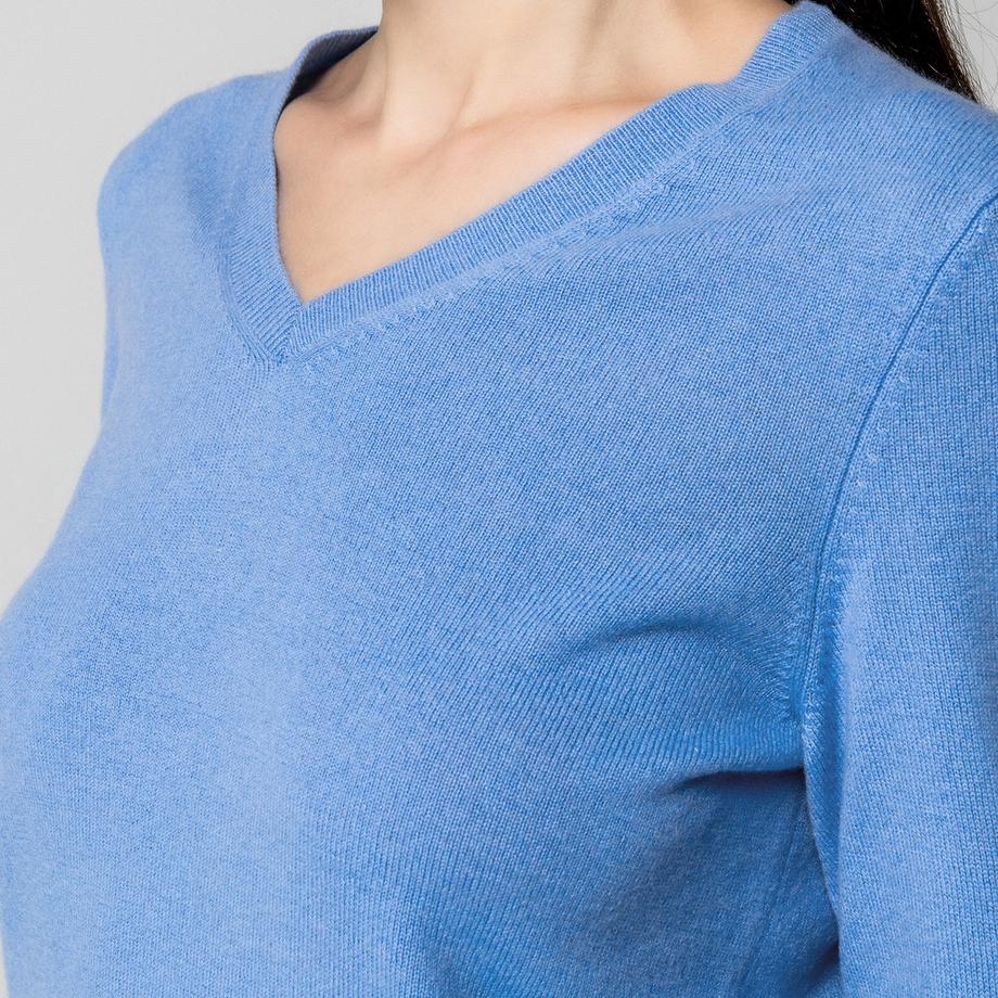 Manor Woman Maglione Cashmere Scollo a V  