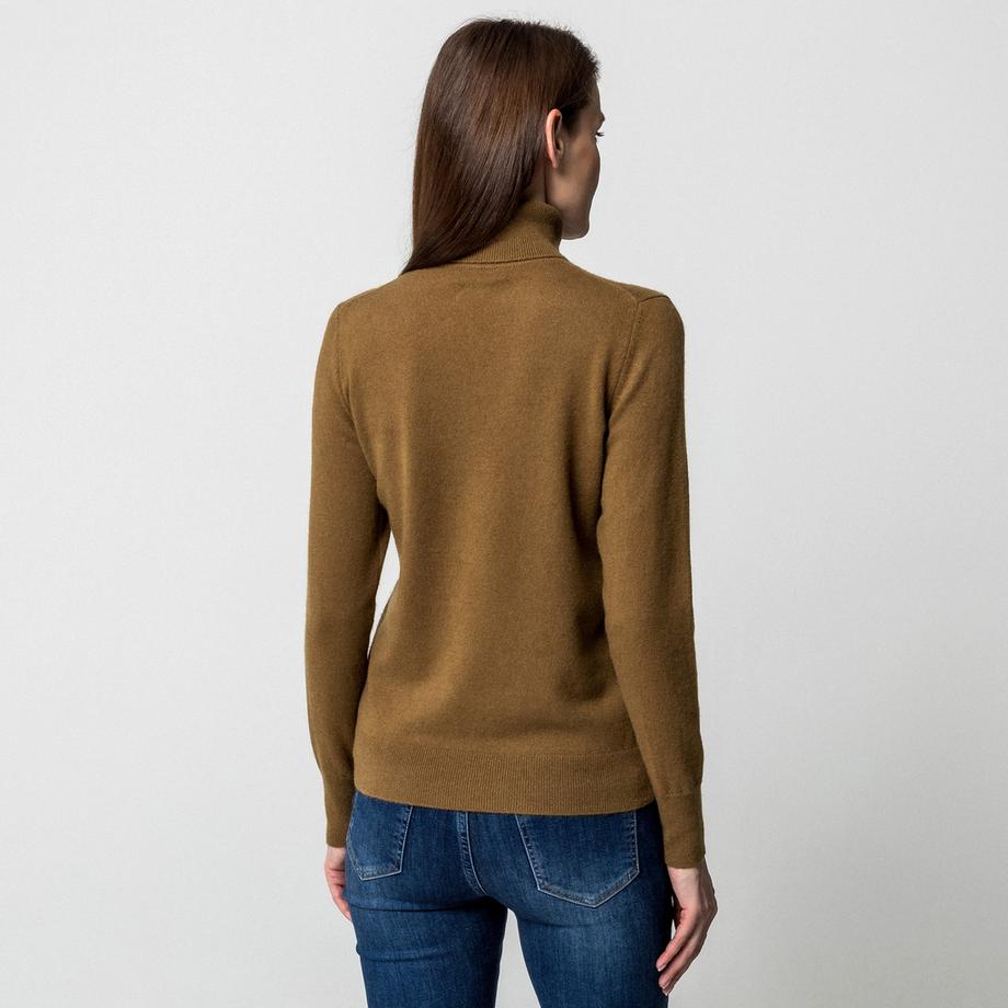 Manor Woman Pullover dolcevita in cashmere  