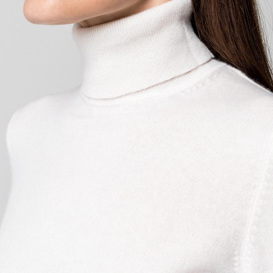 Manor Woman Pull Cachemire Col Roulé  