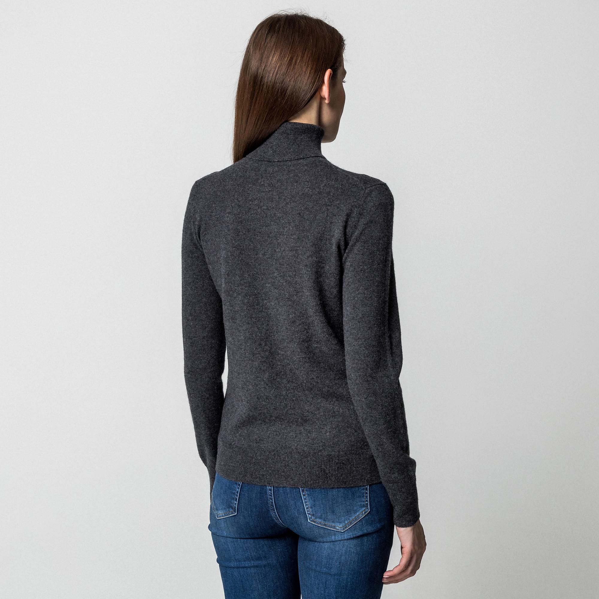 Manor Woman Pull Cachemire Col Roulé  