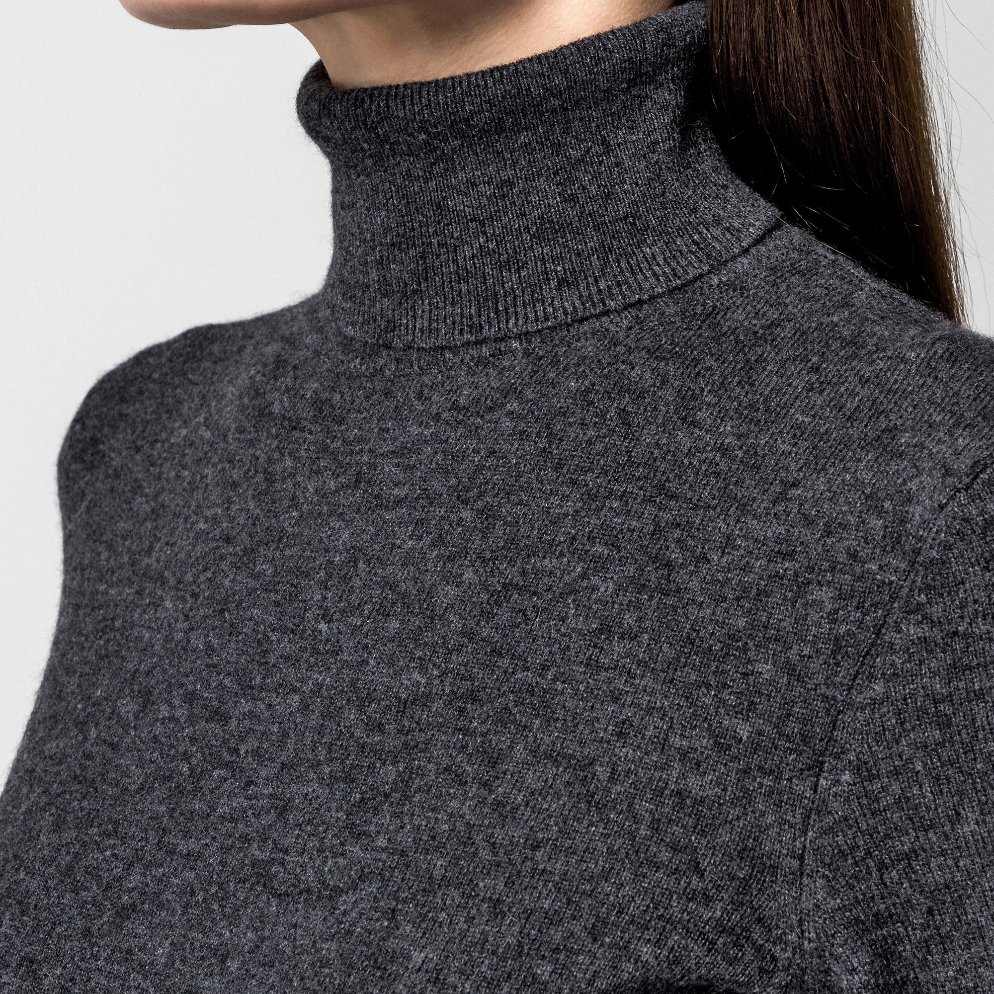 Manor Woman Pull Cachemire Col Roulé  