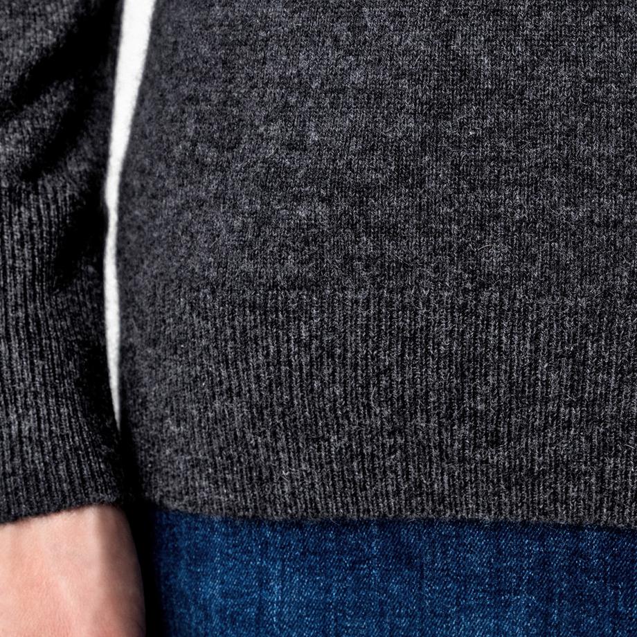 Manor Woman Pull col roulé en cachemire  