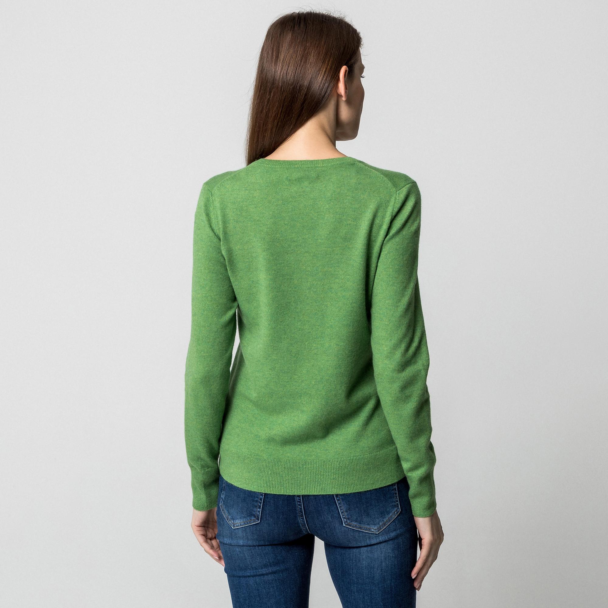 Manor Woman Maglione Cashmere Scollo a V  