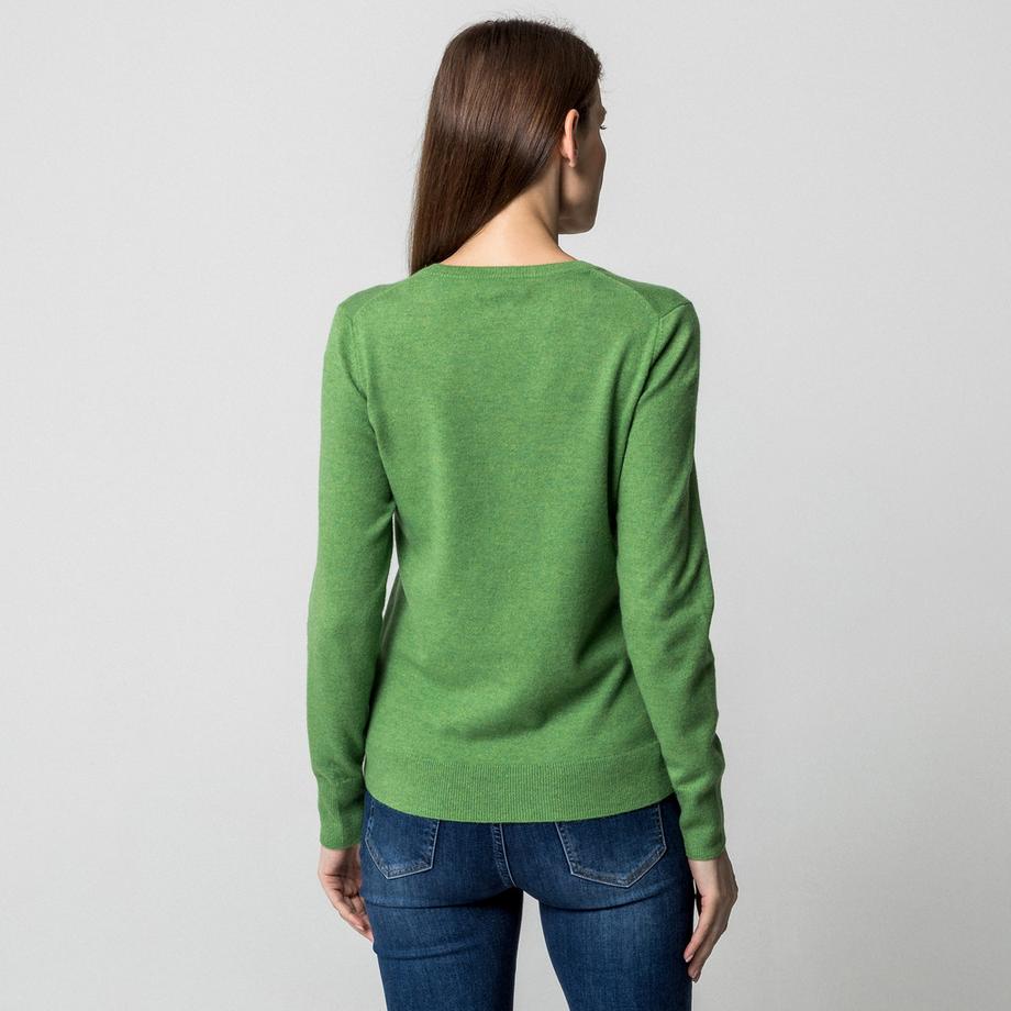 Manor Woman Pull Cachemire Col V  