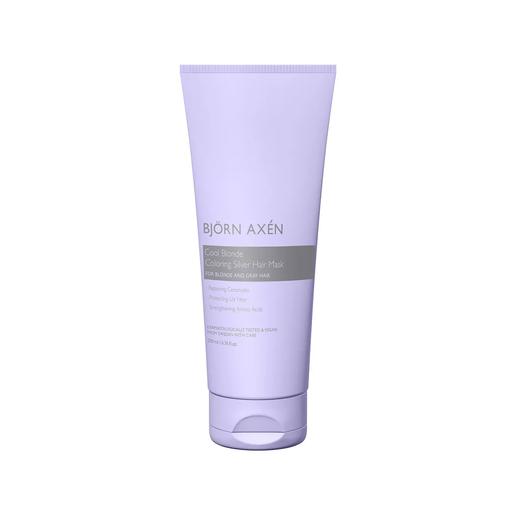 BJOERN AXEN - Cool Blonde Coloring Silver Hair Mask, 200 ml
