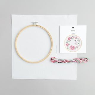 RICO-Design Kit di ricamo Corona di rose 