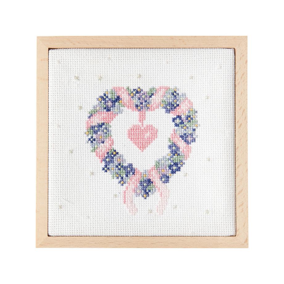 RICO-Design Stickpackung Herzkranz 