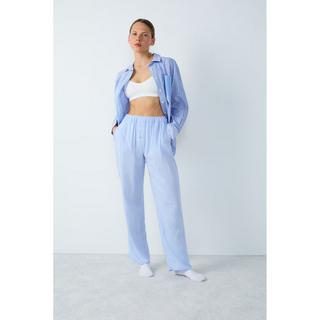 Etam Pantaloni pigiama dritti in lino  