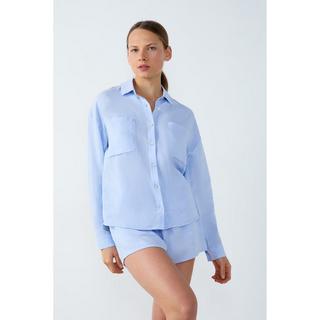 Etam Chemise Lin Manches Longues  