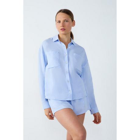 Etam Chemise Lin Manches Longues  