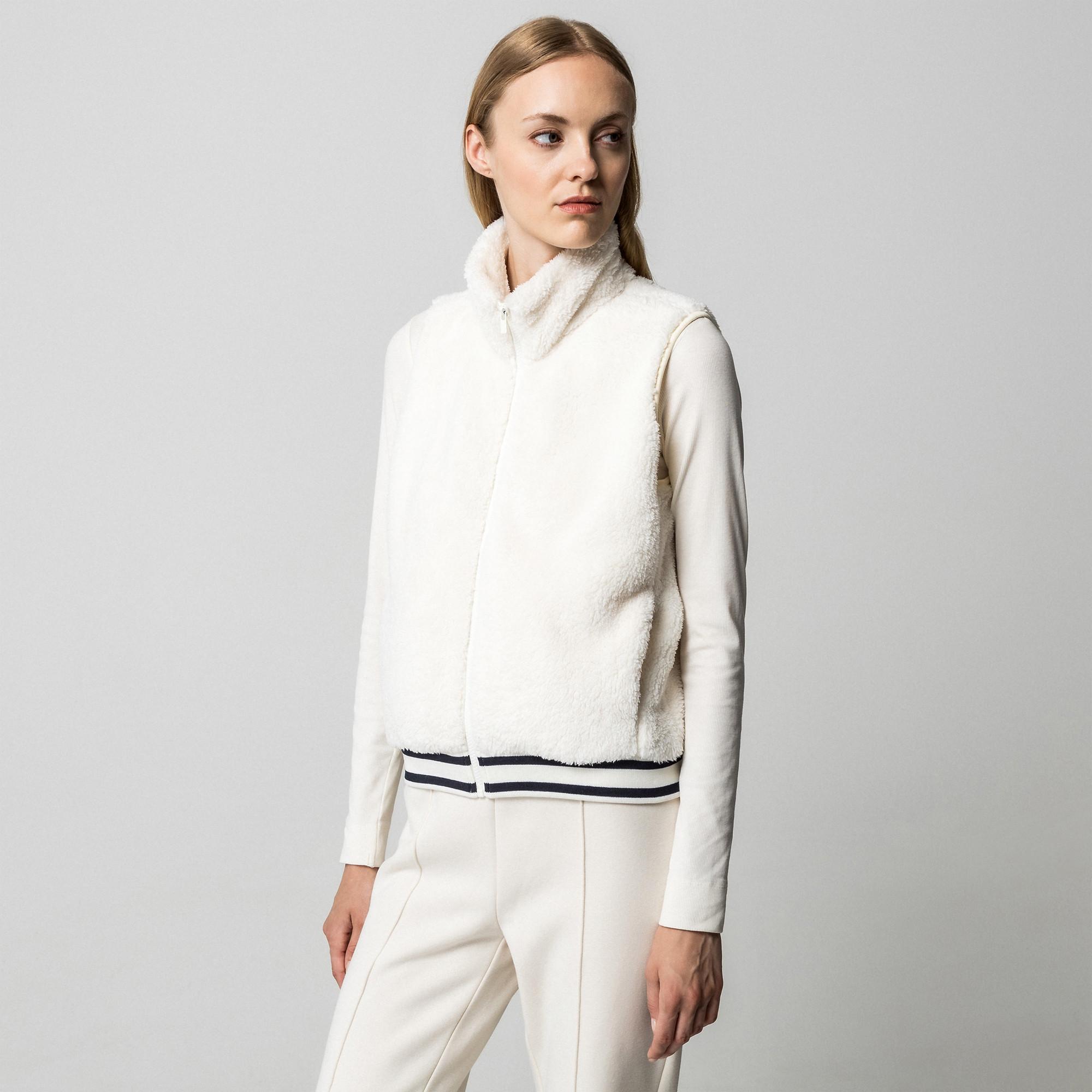 Manor Woman Gilet in Pile Teddy  