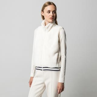 Manor Woman Gilet in Pile Teddy  