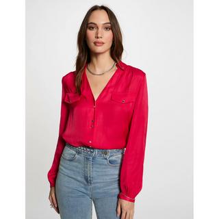 MORGAN Camicia Raso Maniche Lunghe  