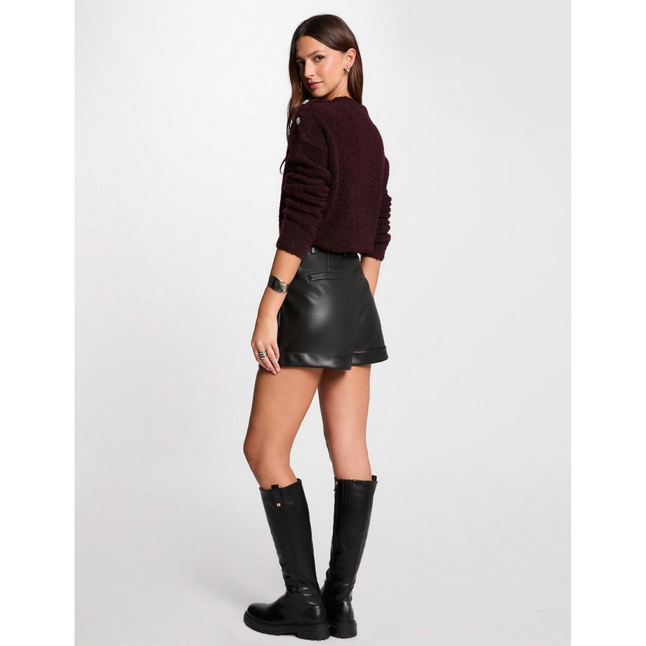 MORGAN Maglione Collo Alto Vestibilità Dritta  