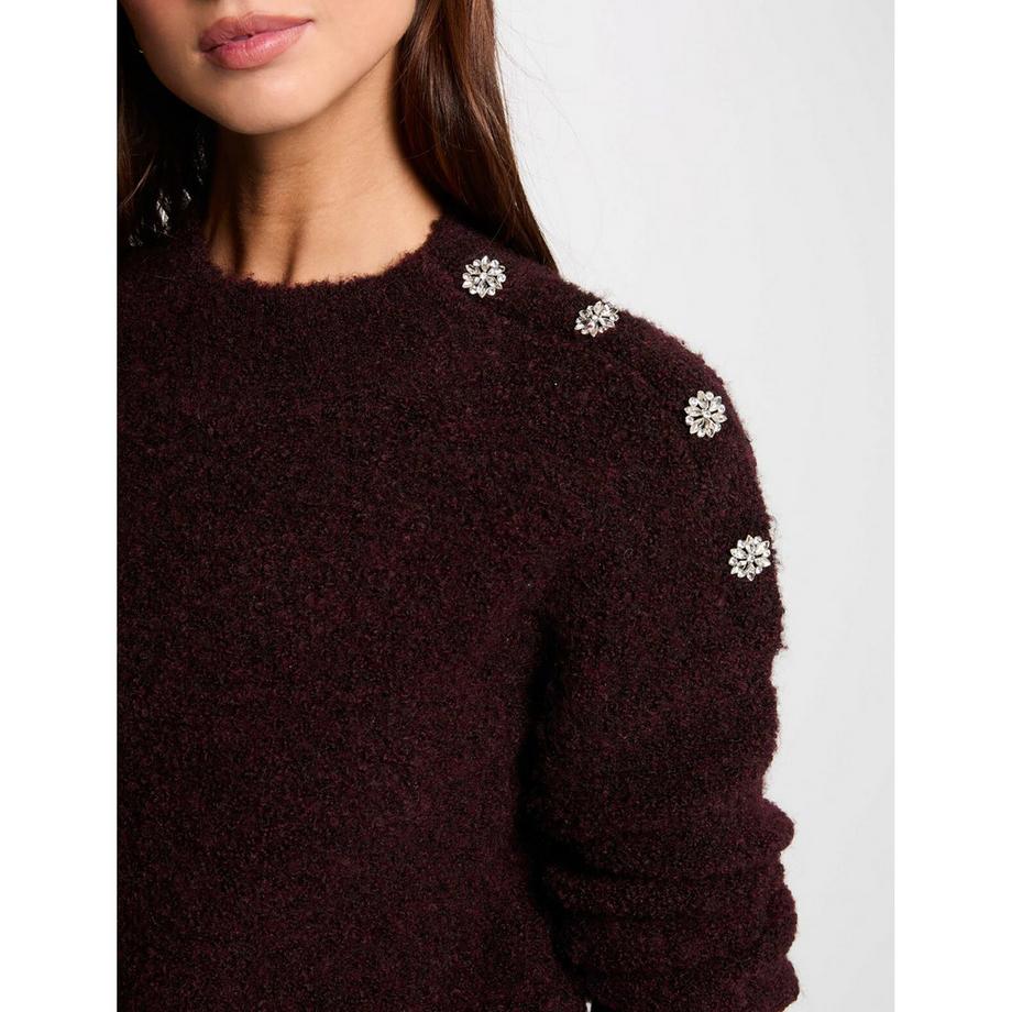 MORGAN Maglione Collo Alto Vestibilità Dritta  