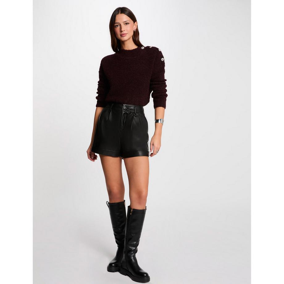 MORGAN Maglione Collo Alto Vestibilità Dritta  