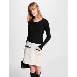 MORGAN Mini Robe à Manches Longues  