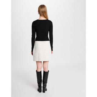 MORGAN Mini Robe à Manches Longues  