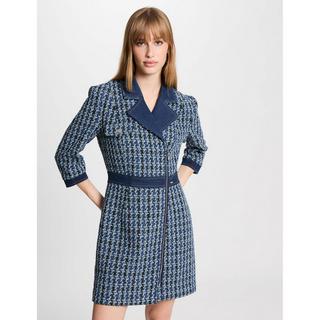 MORGAN Vestito Tweed Collo Revers  