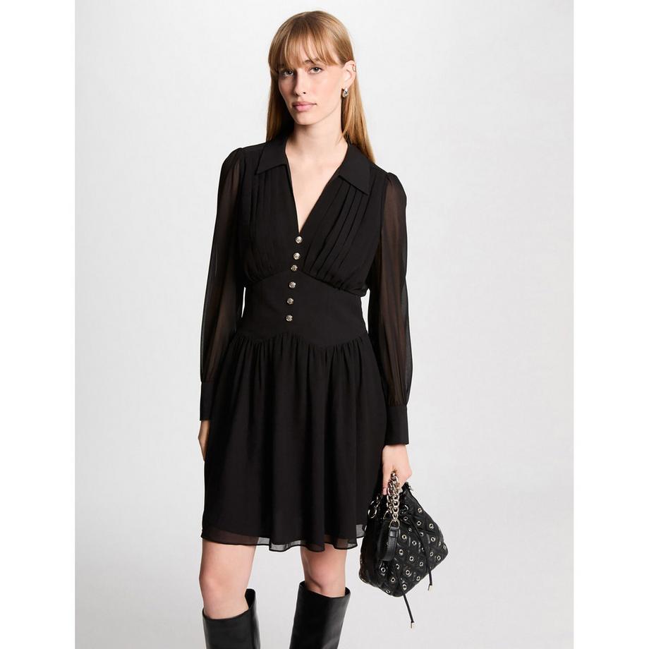 MORGAN Mini Abito Collo Revers  