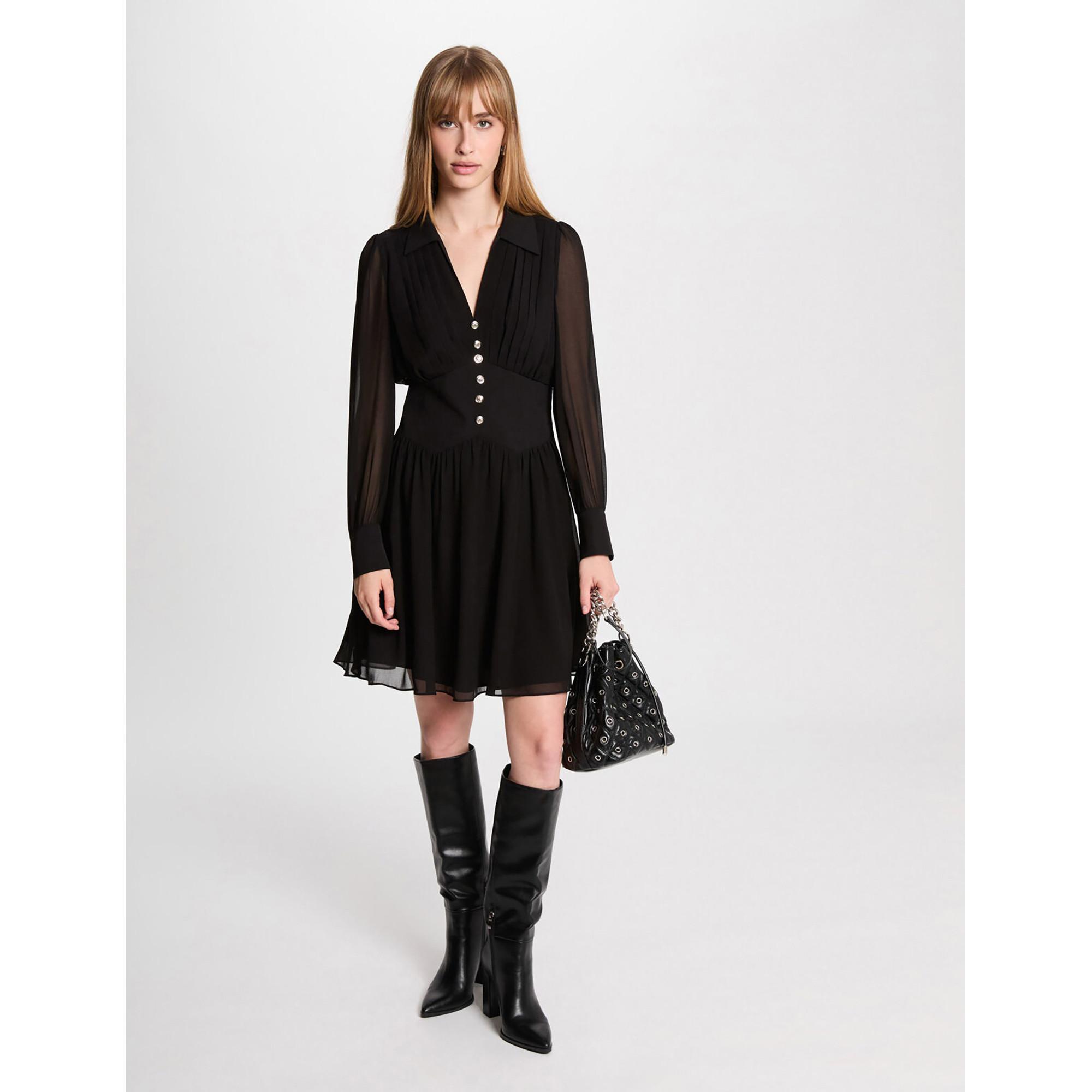 MORGAN Mini Abito Collo Revers  