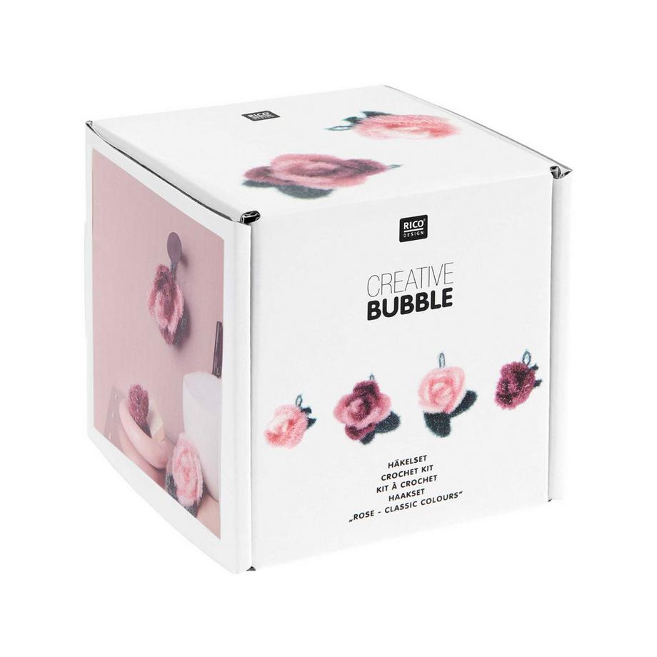 RICO-Design Set de crochet Bubble "Rose" 