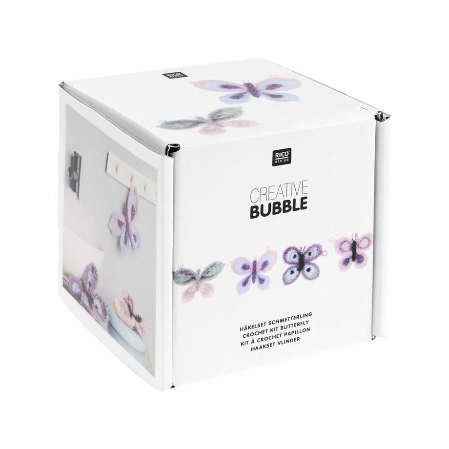 RICO-Design Set de crochet Bubble "Papillon" 