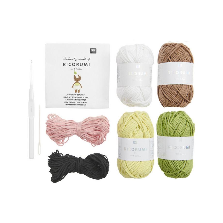 Rico Design Häkelset Schneeglöckchen 