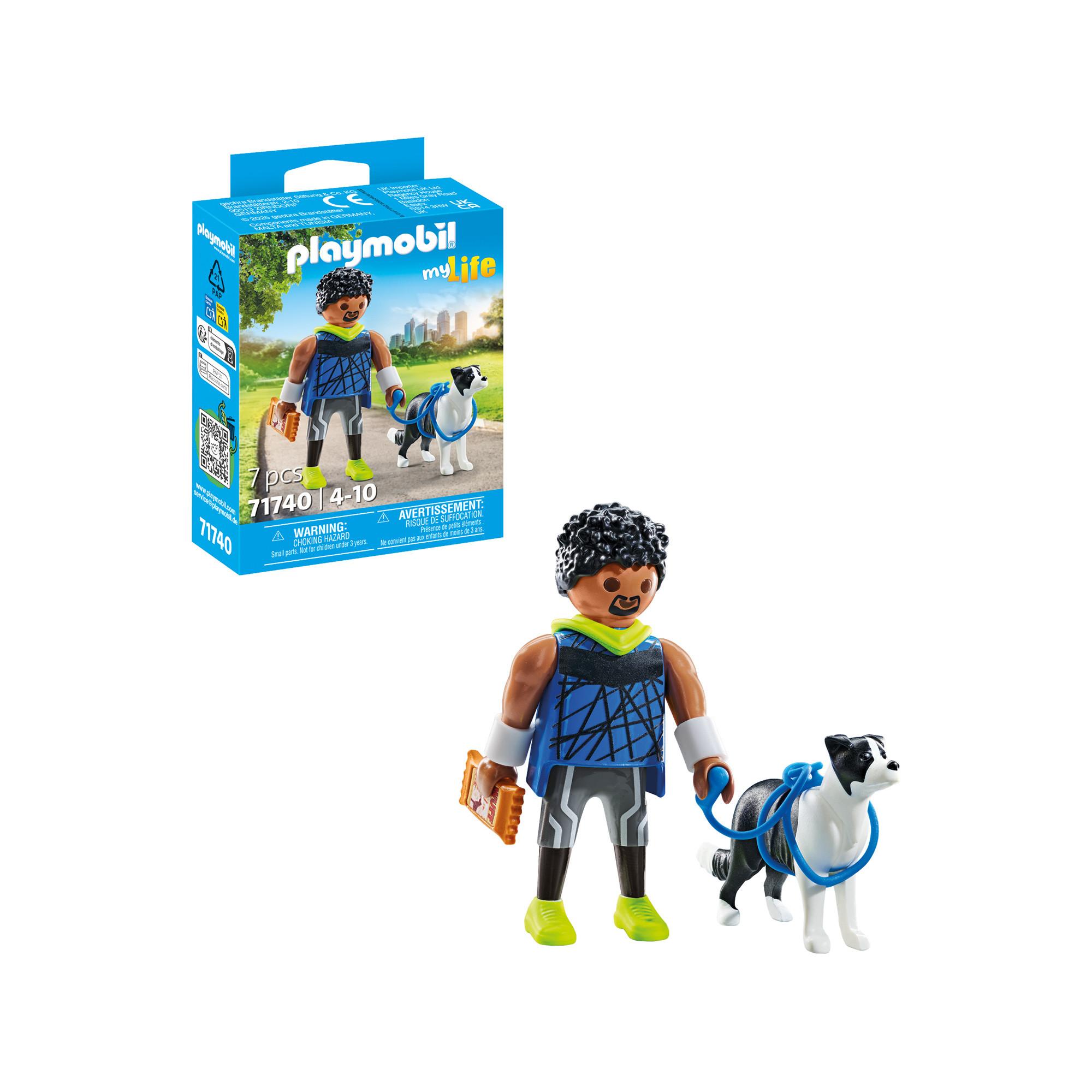 Playmobil  71740 Jogger mit Border Collie 